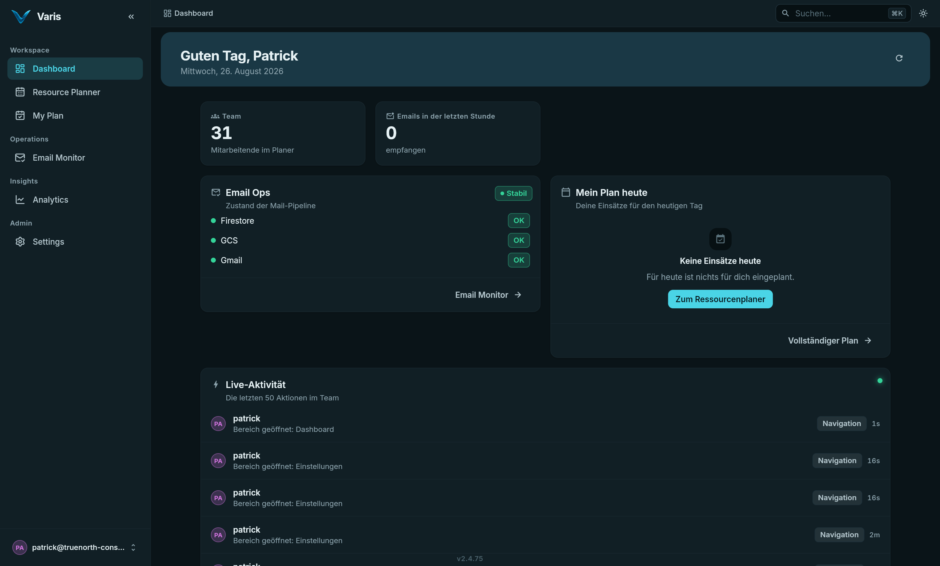 Dashboard